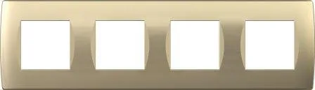 Декоративная рамка SOFT 4*2M золото (OS28SG-U) 