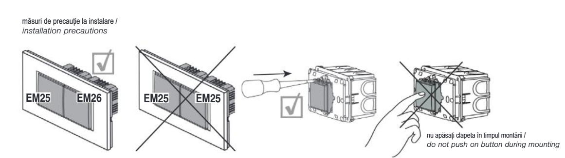Intrerupator/dimmer universal Touch 2M argintiu (EM25ES-U)