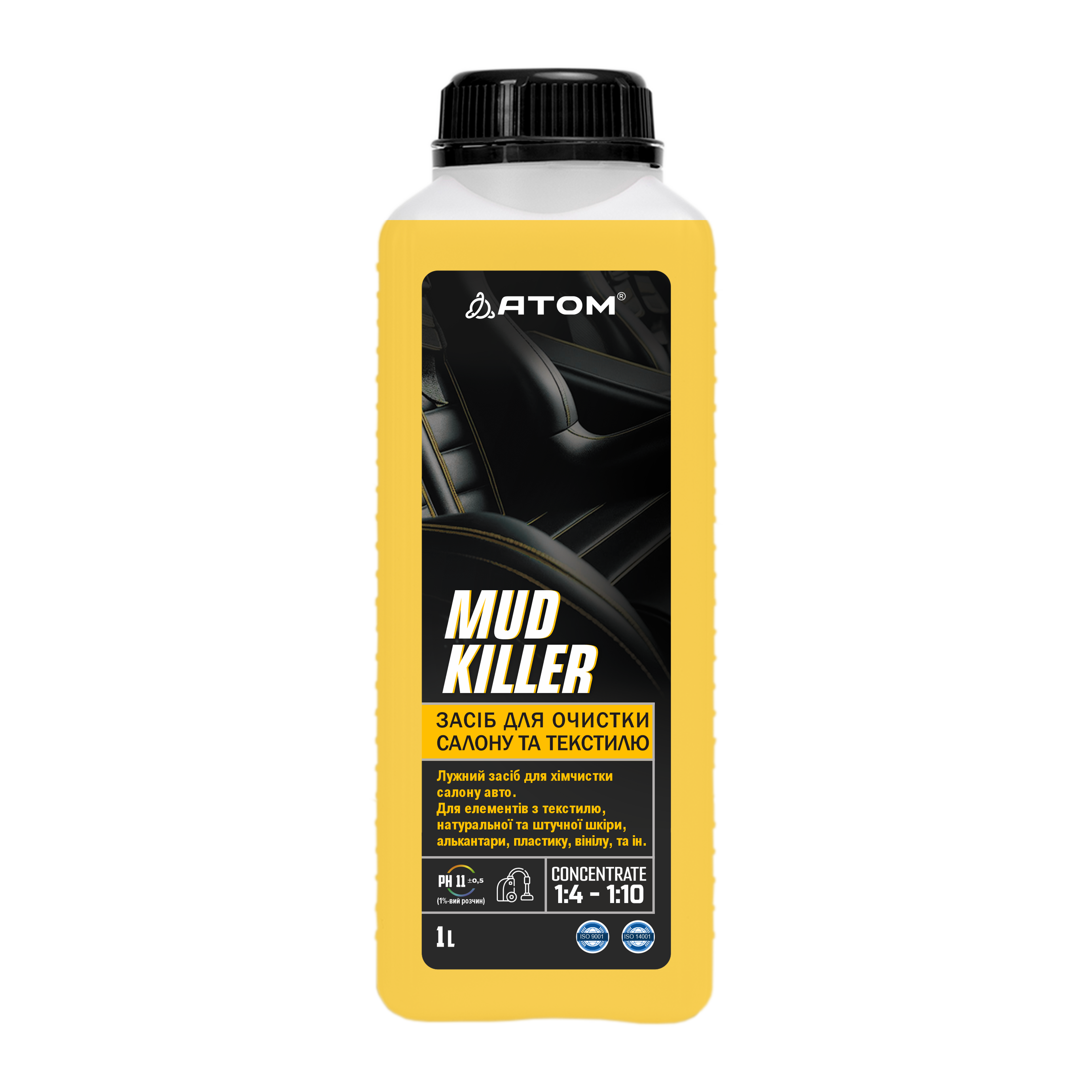 MUD KILLER Produs p-u curatarea interiorului si a textilelor 1 lit.