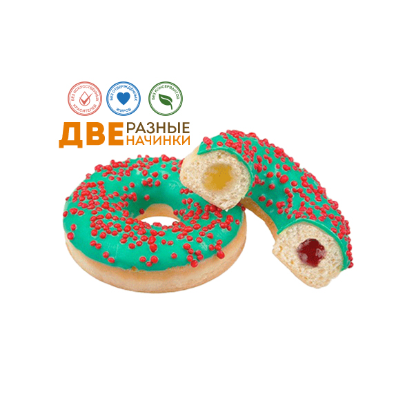Texas Donut - 2 начинки малина/лимон