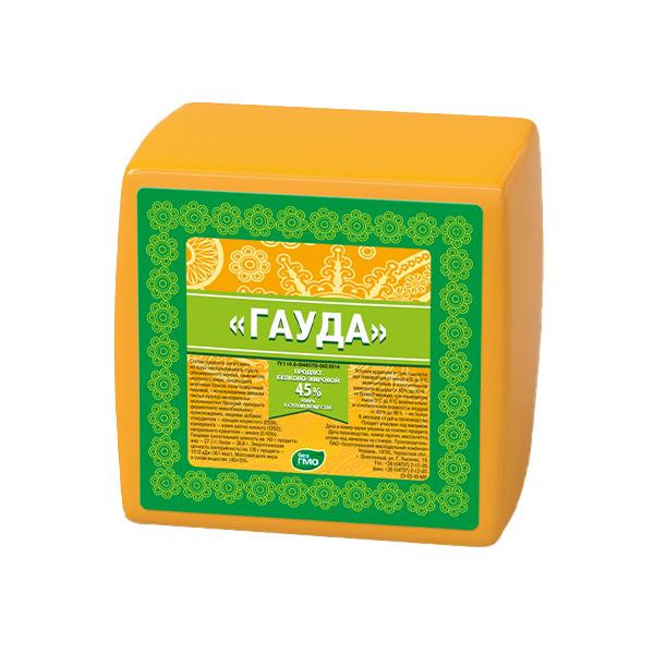 Сырный продукт "Piryatin" Гауда 50% блок