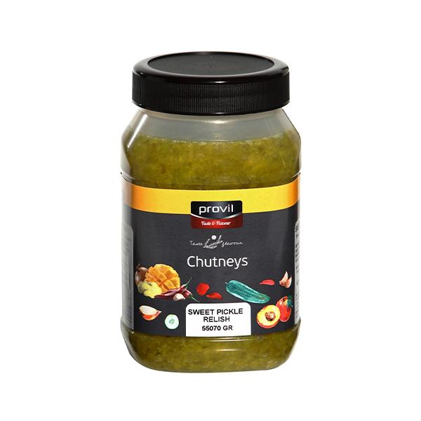 Релиш из сладких маринованных корнишонов "Provil"