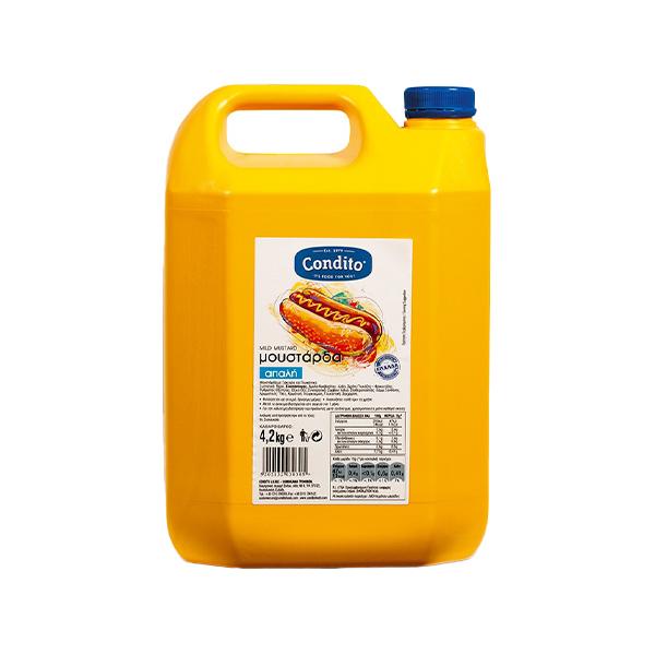 Горчица средняя острота "Condito"