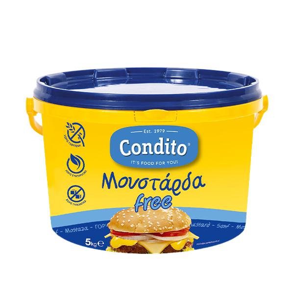 Горчица средняя острота - FREE (без глютена/подсластителей) "Condito"