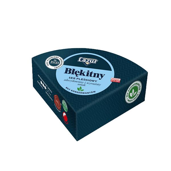 Сыр полутвердый с плесенью "Lazur" Blue