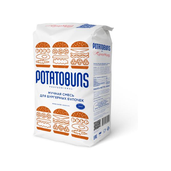 Amestec "Super-Muka" PotatoBunsBurgher