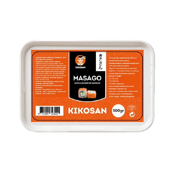 Caviar masago capelin "Kikosan" orange