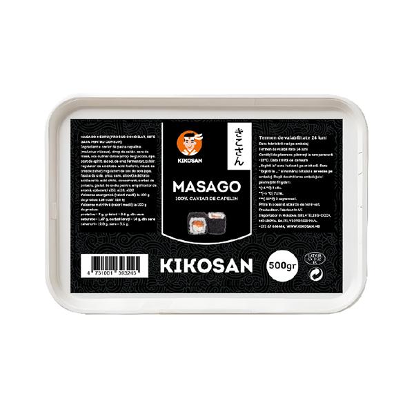 Caviar masago capelin "Kikosan" negru