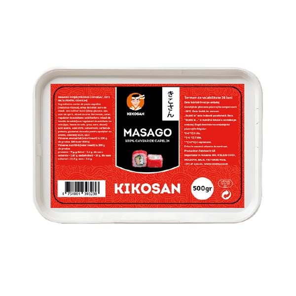 Caviar masago capelin "Kikosan" rosu