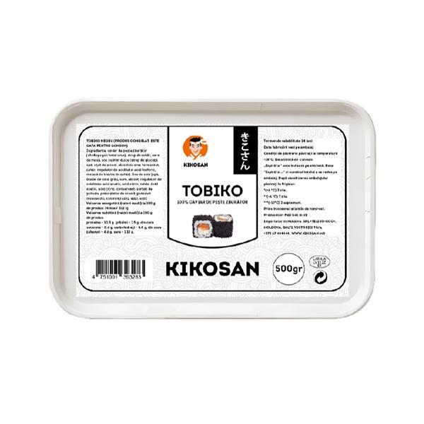 Caviar tobiko peste zburator "Kikosan" negru