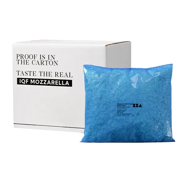 Cascaval "ZZA" - Mozarella 45% tocata