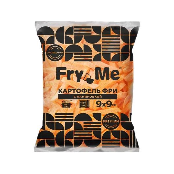 Cartofi pai cu panificație și condimente "We Fry" Premium 9x9 mm (FMB9)