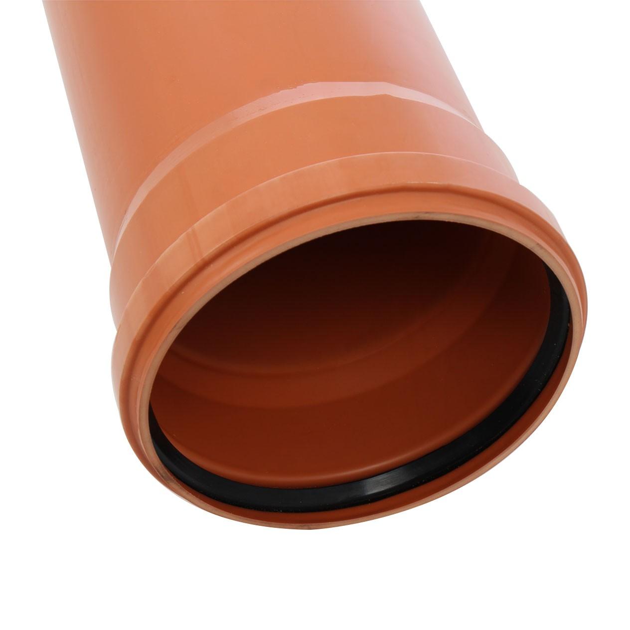 Teava PVC SN8 MS D.110 L=1 m / 3.4 mm UNIPLAST