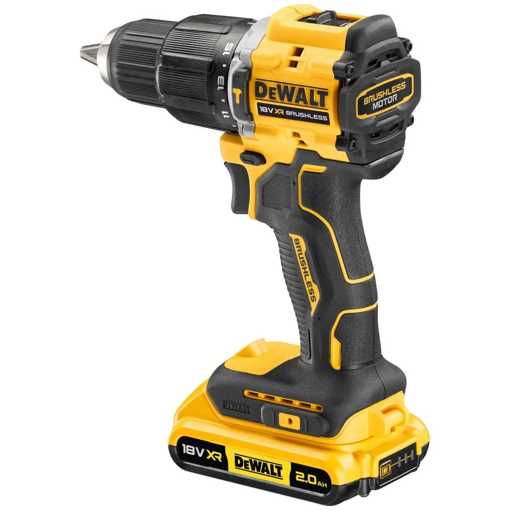 Masina de gaurit-insurubat cu acumulator DCD100YD2T Li-lon 18V 2buc. x 2Ah 2 viteze  DEWALT