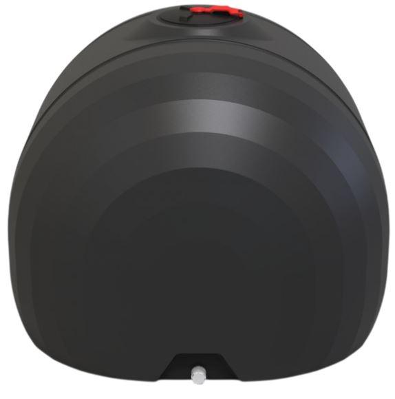 Емкость 6000 л горизонтальная, овальная (черная)  KAC усиленная (для транспортировки жидкостей)