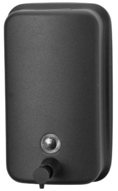 Дозатор ручной для жидкого мыла 0.5 л (черный мат) KW-7261 LIGHTSOAP® UNIPLAST