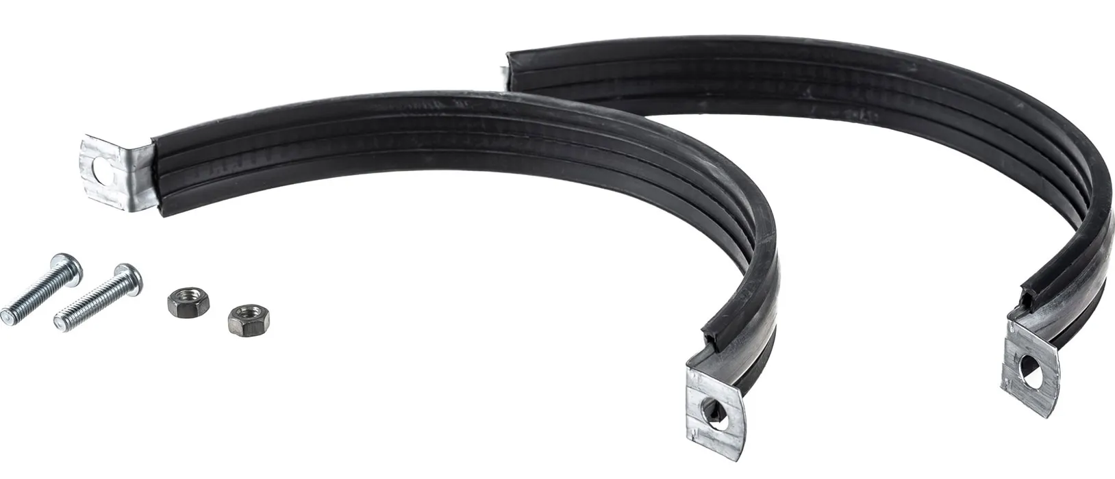 Colier metalic pentru teava cu garnitura din cauciuc fara diblu (set) D.400 mm - 16" (395-411 mm) M16 TR