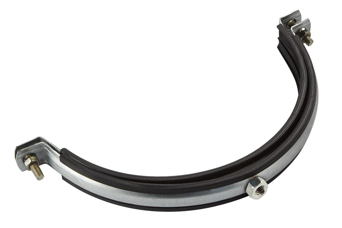Colier metalic pentru teava cu garnitura din cauciuc fara diblu (set) D.400 mm - 16" (395-411 mm) M16 TR