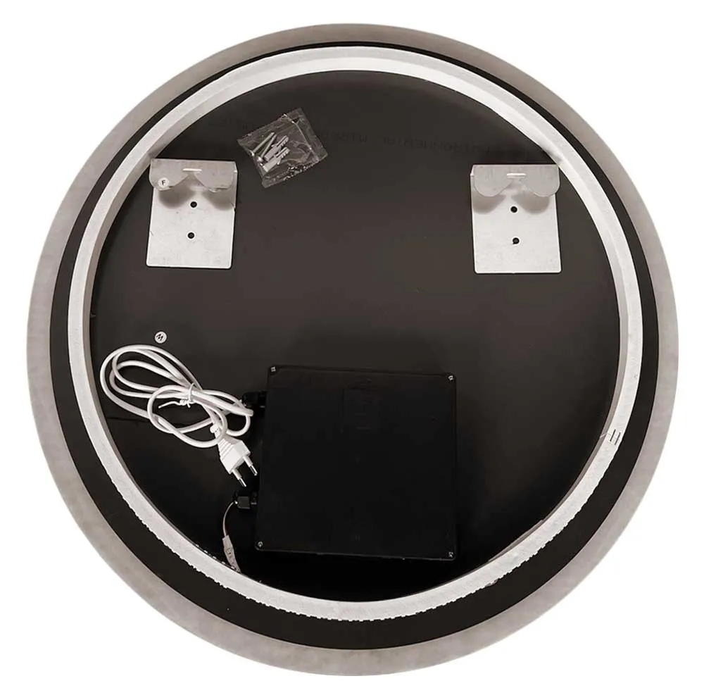 Oglinda pentru baie LED 2700/4000/6000K (rotunda cu janta) 60 x 60 cm IP44 UNIPLAST