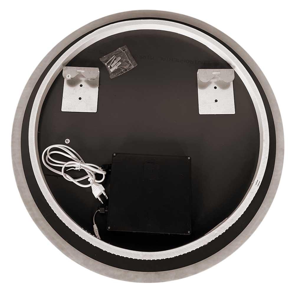 Oglinda pentru baie LED 2700/4000/6000K (rotunda cu janta) 60 x 60 cm IP44  UNIPLAST