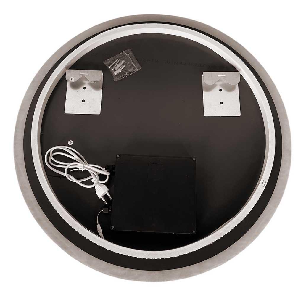 Oglinda pentru baie LED 2700/4000/6000K (rotunda cu janta) 60 x 60 cm IP44  UNIPLAST