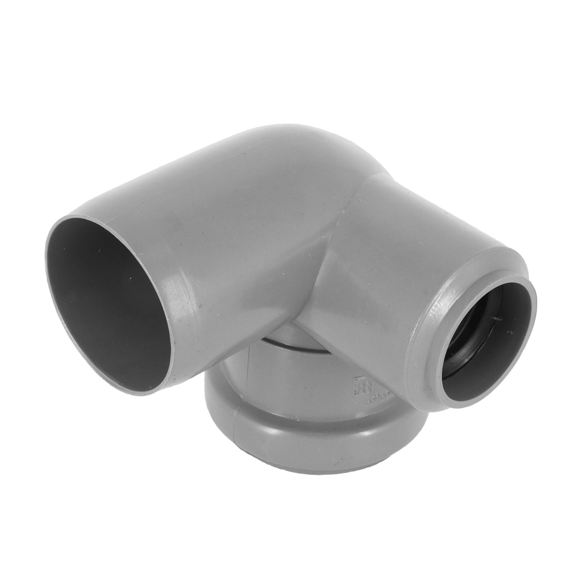 Отвод ПП D. 50 / 90° x 32 / 90° двухплоскостной (левый) PL