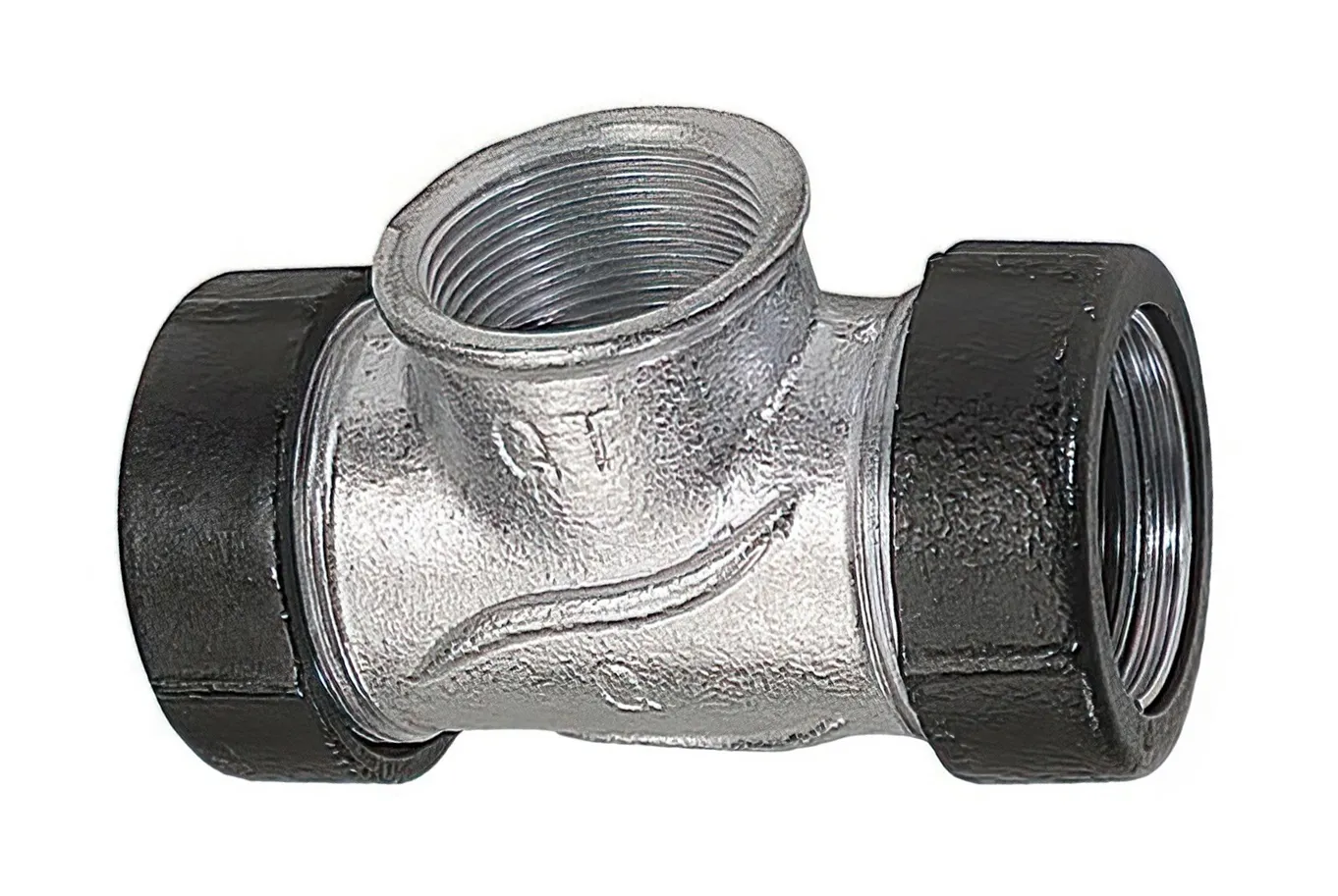 Тройник зажимной чугунный D.  1/2" (19.5-21.8 мм) x 1/2" М  GEBO