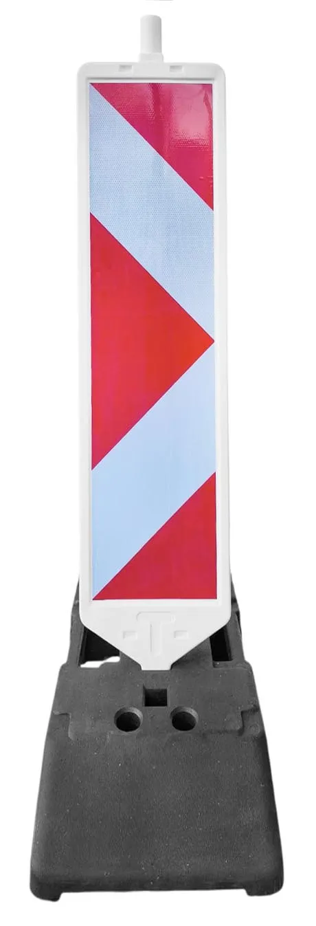 Переносной столбик дорожного ограждения H=1350 см (79 х 39 х 11.5 см)