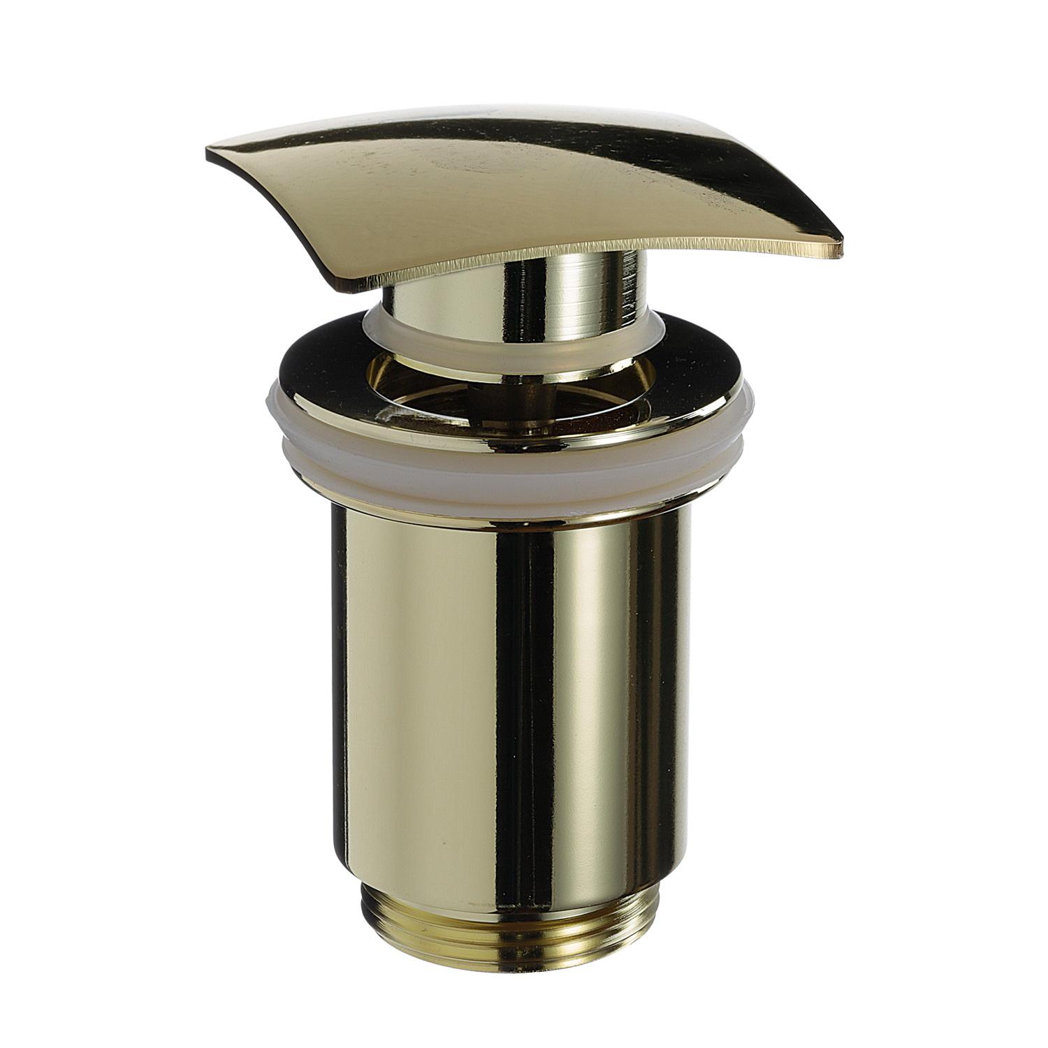 Выпуск D. 1.1/4" автоматический для умывальника клик-клак (золотистый) ВG-805  ОРИО