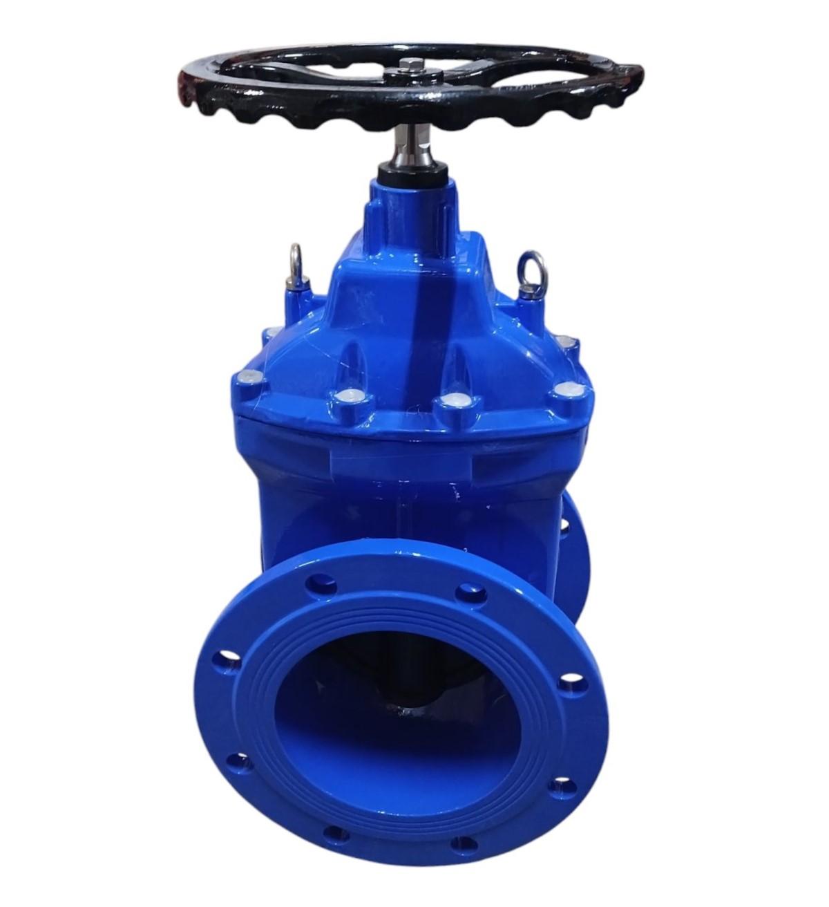 Задвижка чугунная D.200 PN10 обрезиненный клин EN558 (Serie 14) (L=225 мм) (8 отверстий)  UNV