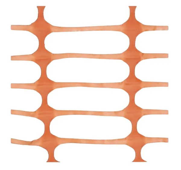 Plasa delimitare lucrari in constructii HDPE ORANGE BARRIER NET 100 g/m², celula 90 mm x 26 mm, rola (1 m x 30 m) UNITAPE