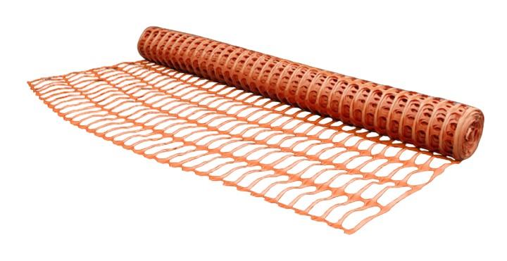Сетка оградительная HDPE ORANGE 100 г/м², 90 мм x 26 мм, рулон (1 м x 30 м) UNITAPE