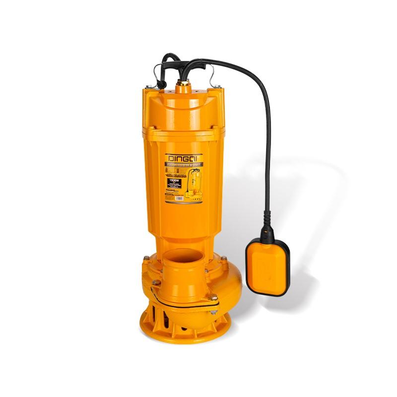 Pompa submersibila pentru fecale cu tocator H=6 m 1.5 kW  DINGQI