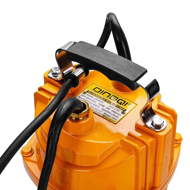 Pompa submersibila pentru fecale cu tocator H=6 m 1.5 kW  DINGQI