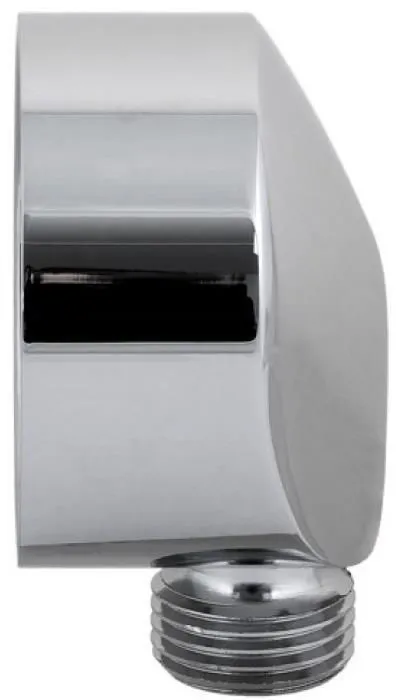 Адаптер (штуцер) для подключения шланга душа лейки (круглый) хром 309L  REMER