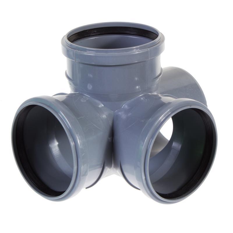 Крестовина ПП двухплоскостная D.110 x 110 / 90°  PL