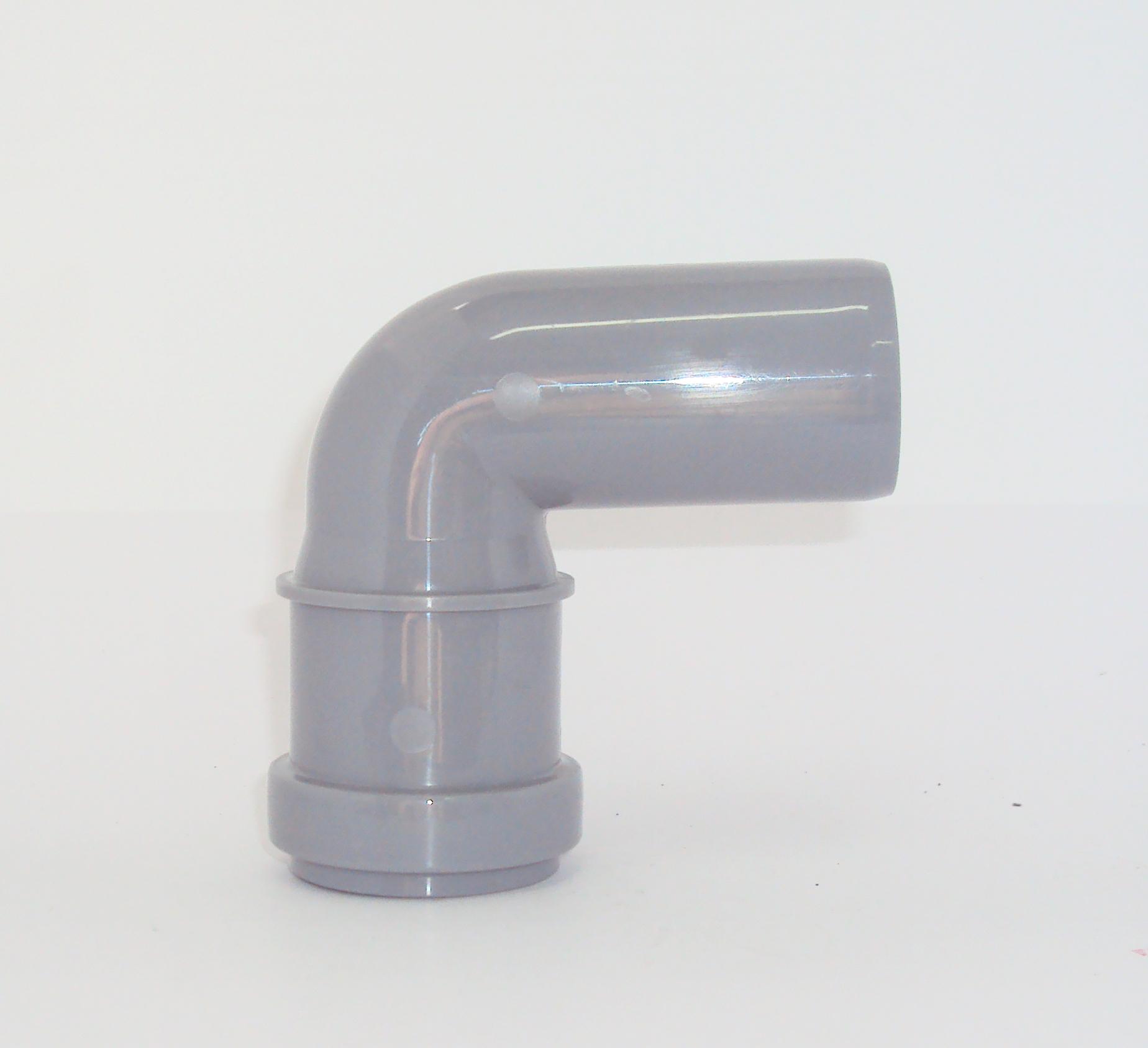 Cot PP D. 32 / 90° (gri)  POLITEK