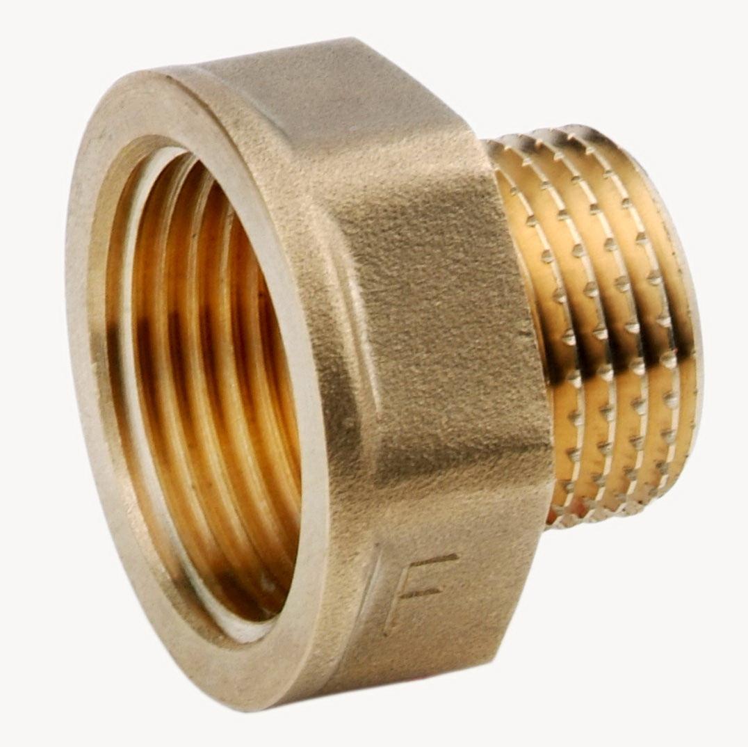 Reductie D.  1/2" x 1" FE/FI alama (A0602A) U
