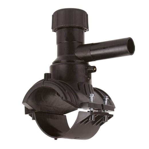 Teu bransare e/f D. 90 x 25 Duo-Bloc PE100 SDR11  TR