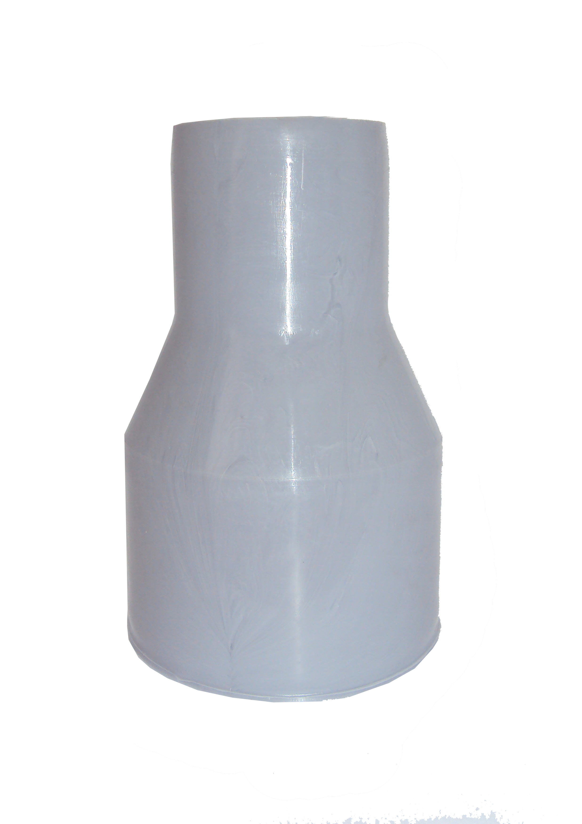 Piesa trecere PP/fonta D. 50 x 65 (72) fara garnitura (gri)  POLITEK