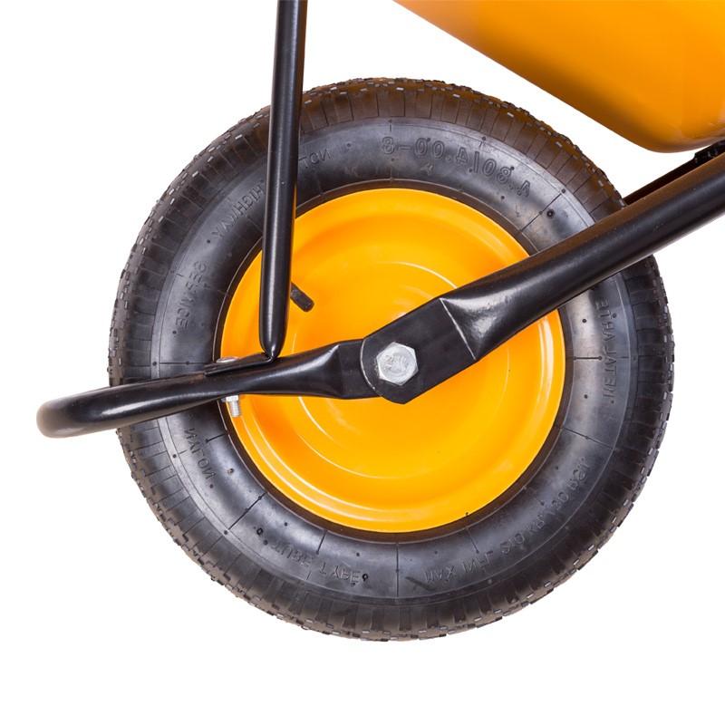 Roaba metalica pentru constructii si gradina (max. 65 L de apă/ 0,142 m³ de nisip)  DINGQI