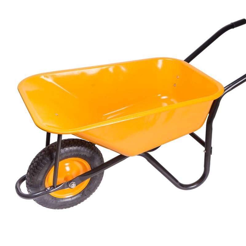 Roaba metalica pentru constructii si gradina (max. 65 L de apă/ 0,142 m³ de nisip)  DINGQI
