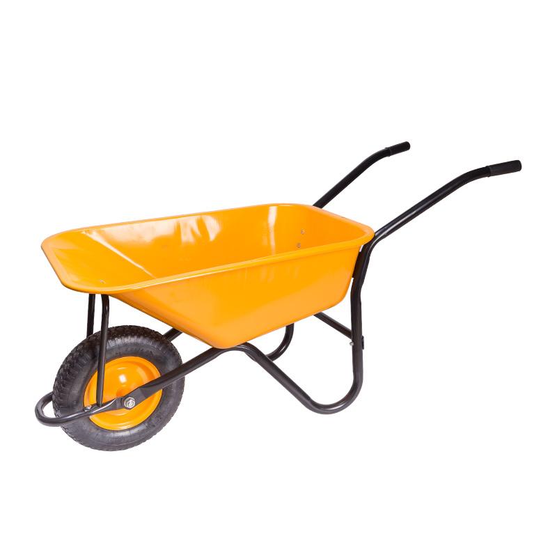 Roaba metalica pentru constructii si gradina (max. 65 L de apă/ 0,142 m³ de nisip) DINGQI