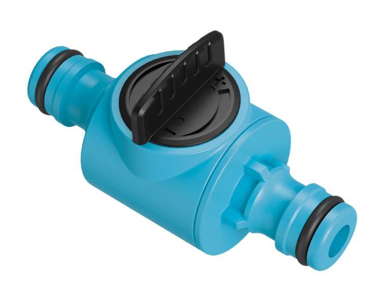 Adaptor imbinare 2 pentru cuple rapide cu robinet D. 1/2"-5/8"  CELLFAST
