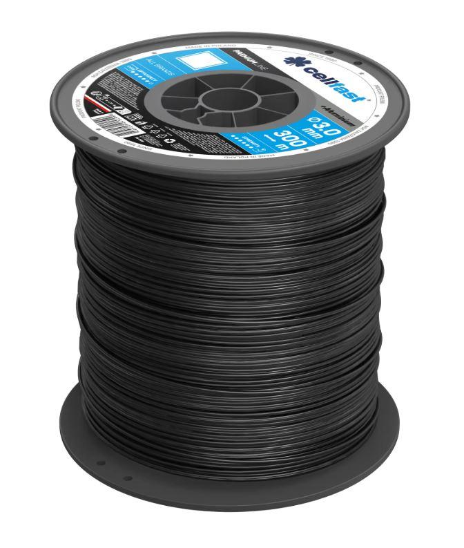 Fir motocoasa patrata PREMIUM d 2.4 mm (400 m) CELLFAST