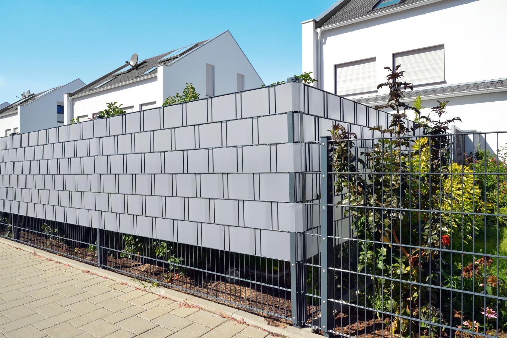 Banda pentru gard 19 cm x 35 m (gri deschis)  CELLFAST