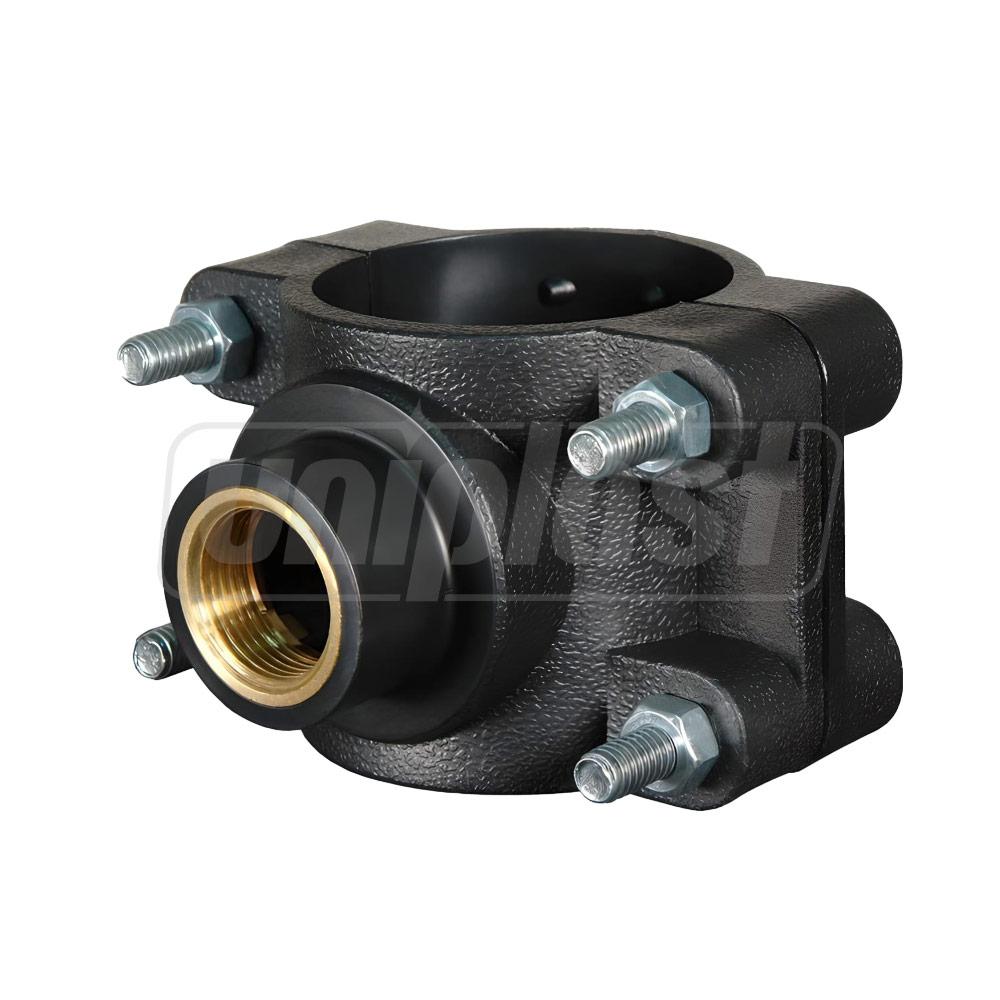 Piesa bransare din alama D.110 x 3/4" / 10 K 6 prinderi