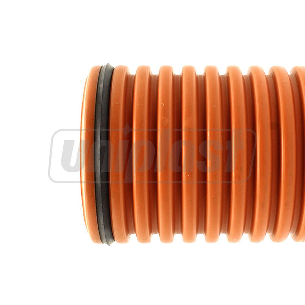 Teava corugata SN8 PP SN8 D.1000 (10000/1162) mufata cu garnitura L=6 m