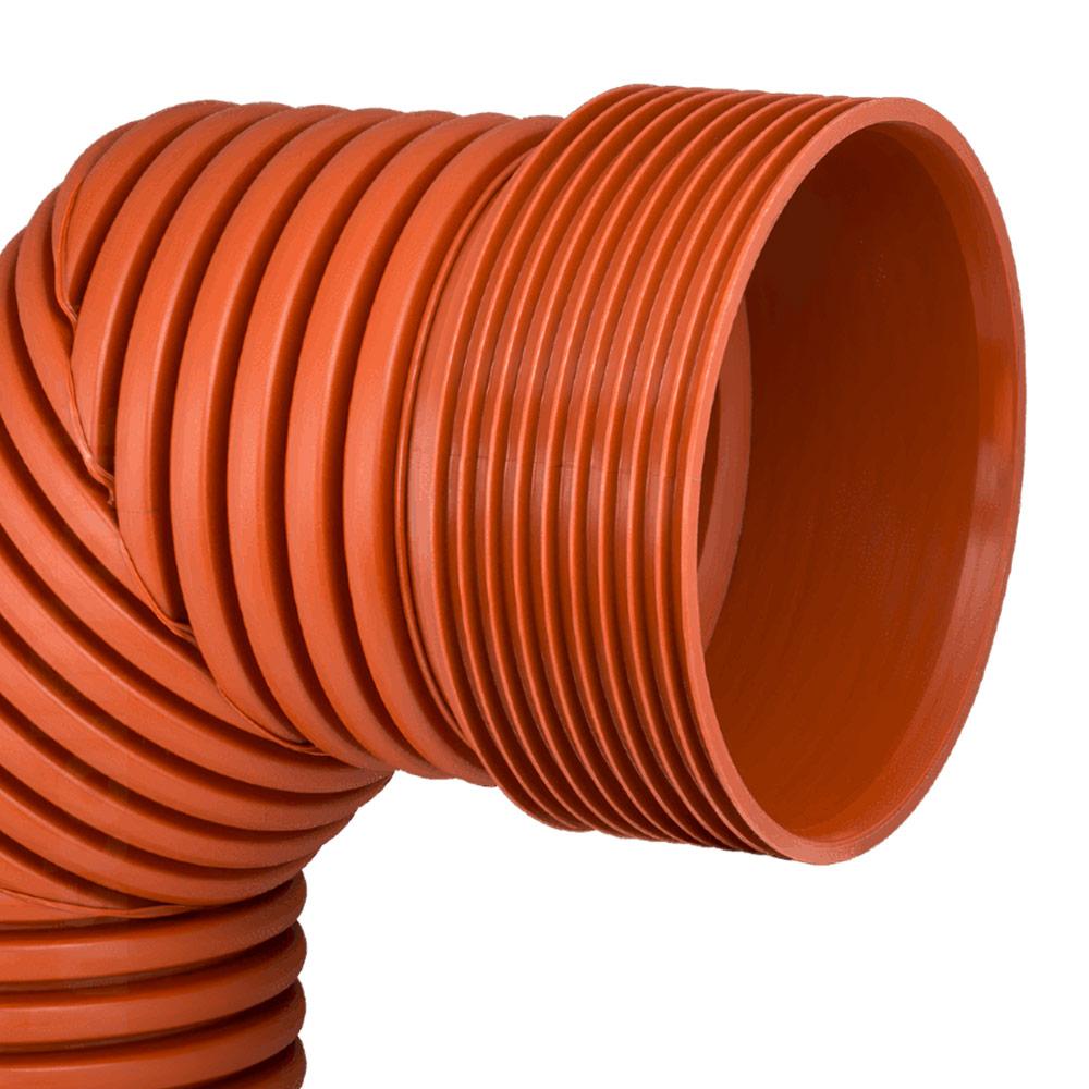 Cot corugata PP SN8 D. 400 (453/458) х 90°