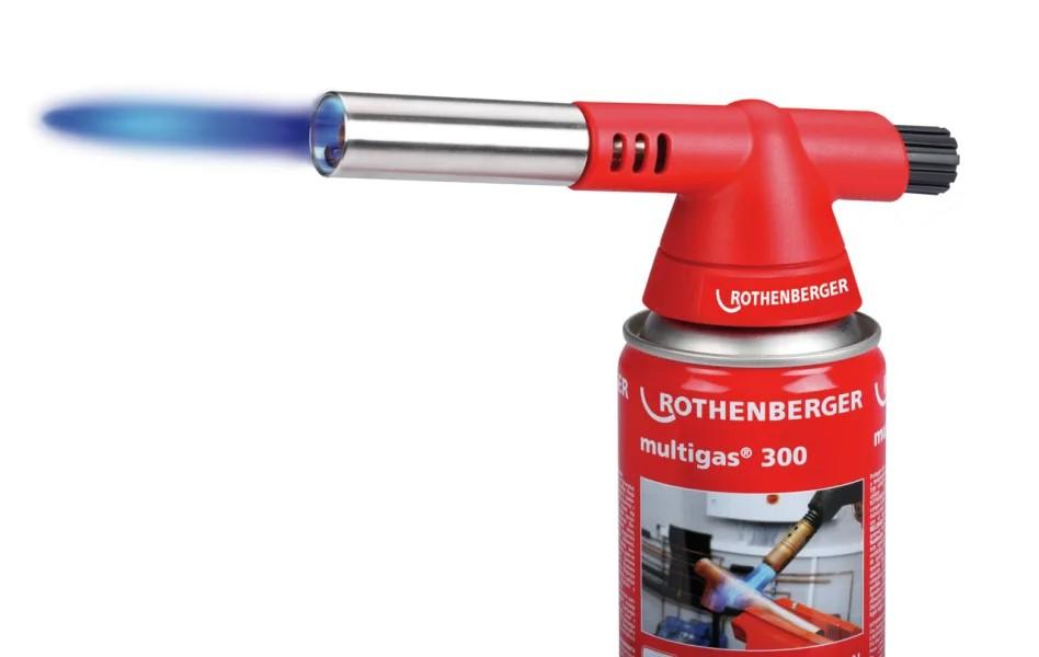 Arzator cu gaz ROFIRE 4 cu cartus Multigas 300 (blister) (1000002359) ROTHENBERGER